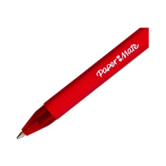 Paper Mate ComfortMate Ultra RT Ballpoint Retractable Pen Red Ink Medium Dozen 6320187 image {4}