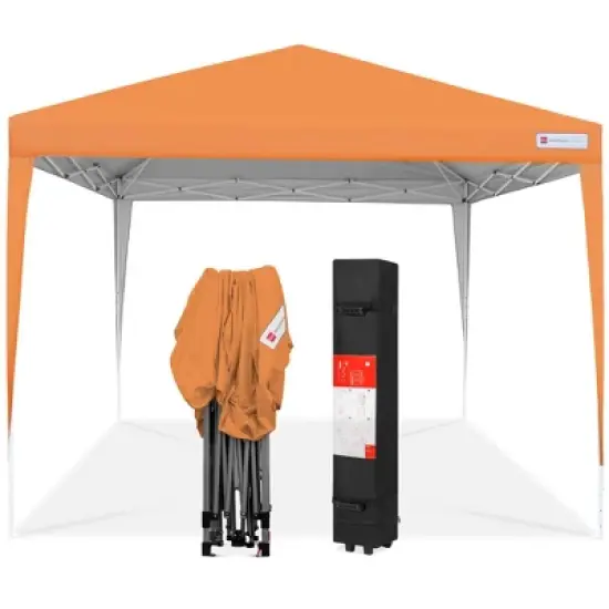 Best Choice Products 10x10ft Pop Up Canopy Outdoor Portable Adjustable Instant Gazebo Tent w/ Carrying Bag image {9}