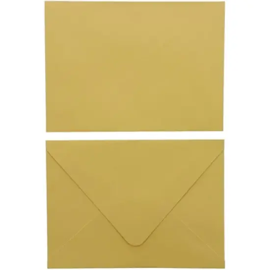 48 Pack Blank Invitation Cards and Envelopes for Wedding Birthday Graduation Baby and Bridal Shower, Gold Foil Border, 4 x 6 inches image {6}