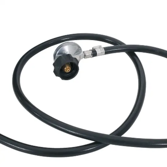 GDFStudio Hearth Outdoor 50,000 BTU Lightweight Concrete Circular Fire Pit Table image {6}