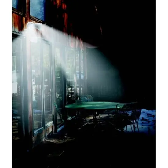 Maxsa Innovations Solar Powered Dual Head LED Security Spotlight Off White: Weather-Resistant Outdoor Lamp with 4 LEDs image {4}