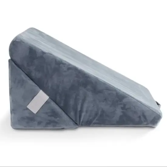 Made Medical Bed Wedge Pillow for Sleeping - Memory Foam Cushion Body Positioner Back Support Pillow image {3}