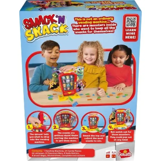 Goliath Smack 'N Snack Game - Collect Snacks from Vending Machine Before Monsters Attack! image {2}