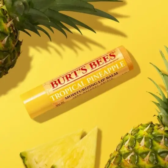 Burt's Bees Lip Balm - Pineapple - 0.15oz image {5}