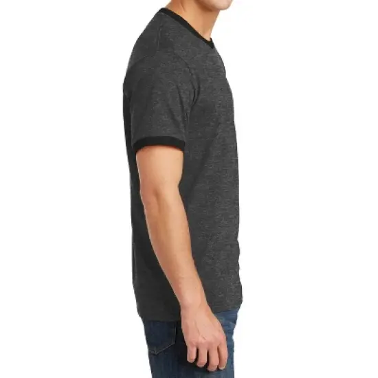 Mafoose Men's Short Sleeve Core Cotton Soft Classic Ringer Tee image {7}