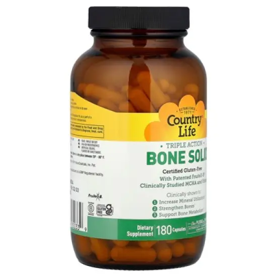 Country Life Triple Action Bone Solid&reg;, 180 Capsules image {3}