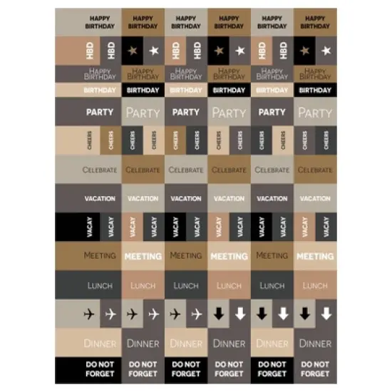 TF Publishing 2023-24 Academic Planner Weekly/Monthly 6"x8" Amber Waves image {3}