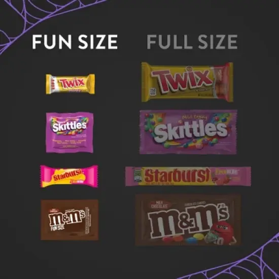 M&M's, Skittles, Starburst, Twix Halloween Candy Variety Pack - 34.22oz/85ct image {3}