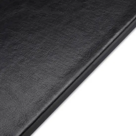 WeChef 5 Pack Menu Covers 8.5 x 11" 2 Views Faux Leather Cafe Restaurant Bars Black image {4}