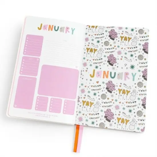 Callie Danielle 2024 Planner Weekly/Monthly Petite Checker/Lightning Bolt image {3}