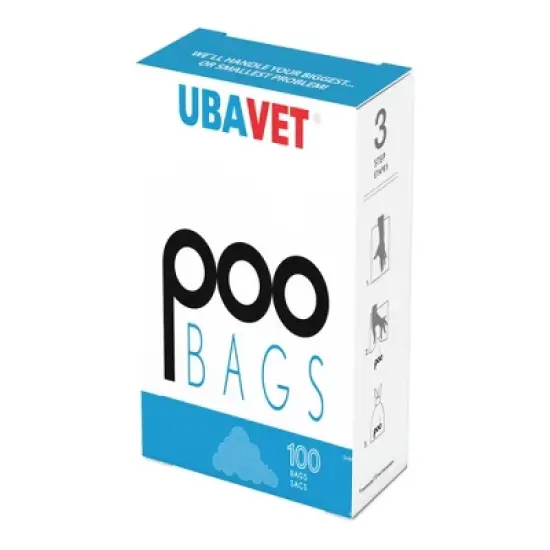 UBAVET DOO Extra-Long Eco Waste Bags for Dogs & Cats &ndash; (100-Pack) image {4}