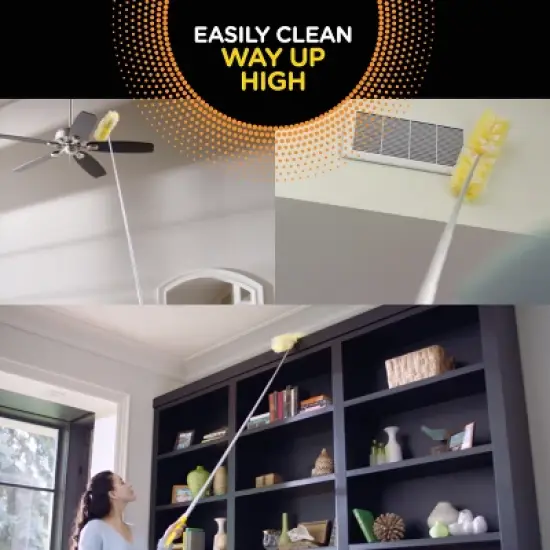 Swiffer Dusters Heavy Duty Super Extendable Handle Dusting Kit - 4ct image {4}