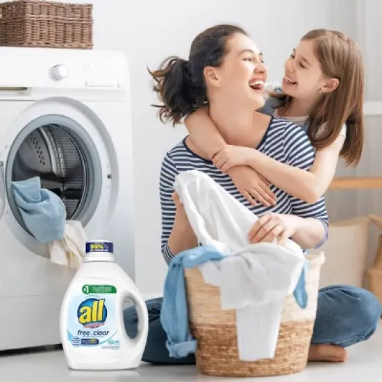 All Ultra Free Clear HE Liquid Laundry Detergents image {3}