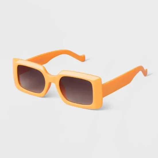 Women's Plastic Rectangle Sunglasses - A New Day&trade; image {1}