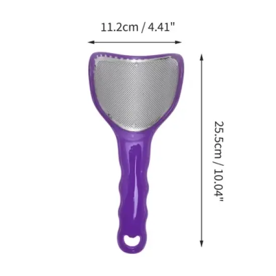 Unique Bargains Lightweight Curved Foot File 10.04"x4.41" 1 Pc image {3}