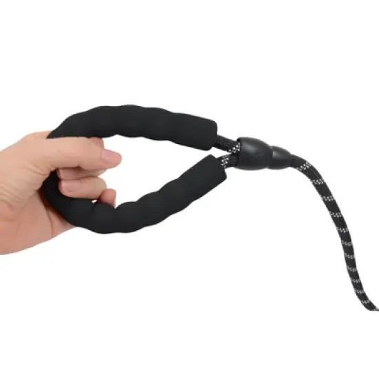 Alilang Dog Leash with Comfortable Padded Handle and Highly Reflective Threads for Medium Large Dogs image {2}