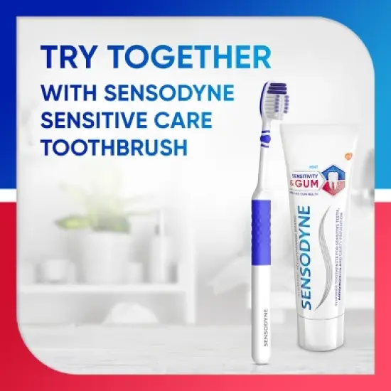Sensodyne Sensitivity Gum and Enamel Mint Toothpaste - 2.3oz image {10}