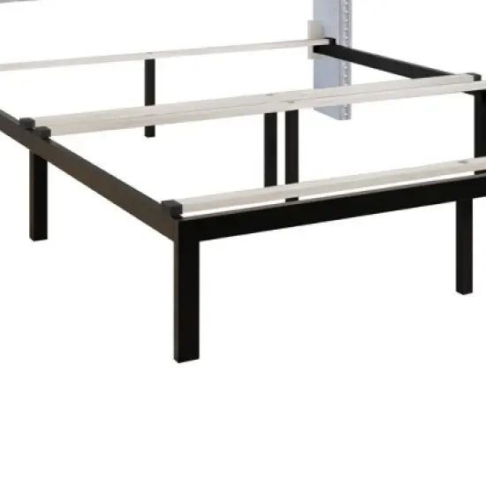 ChaletPosh Velvet Upholstered Bed with 2 Nightstands image {6}