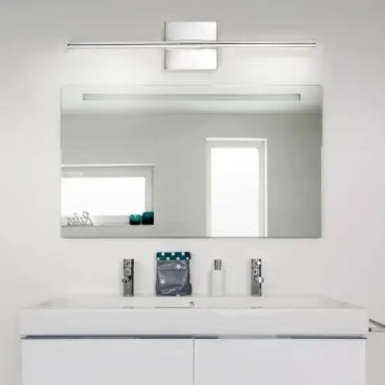 28" Metal Makena Dimmable Wall Sconce (Includes Energy Efficient Light Bulb) - JONATHAN Y image {1}