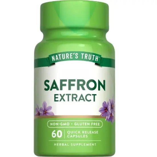 Nature's Truth Saffron Extract Capsules | 60 Count image {7}