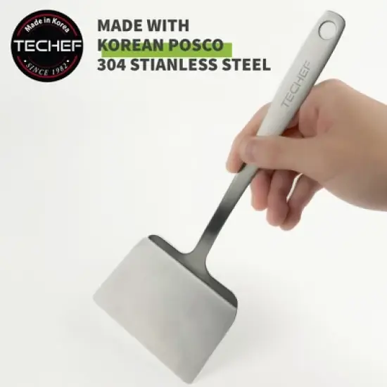 TECHEF - ChefCore Stainless Steel Solid Turner Spatula image {2}