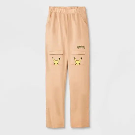 Boys' Pokemon Adaptive Jogger Pants - Mustard Yellow image {4}