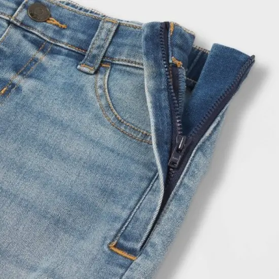 Girls' Adaptive Jeans - Cat & Jack&trade; Light Wash image {2}