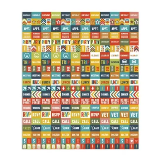 TF Publishing 2024 Wall Calendar 12"x12" Kraft Grid image {4}