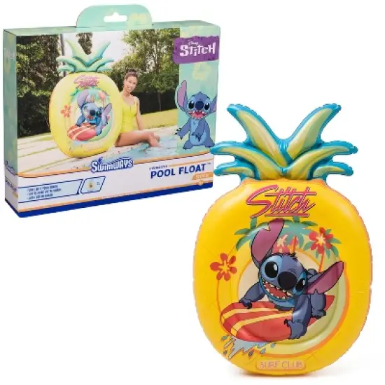 Swimways Stitch Oversized Float: Disney PVC Pool Lounger image {6}