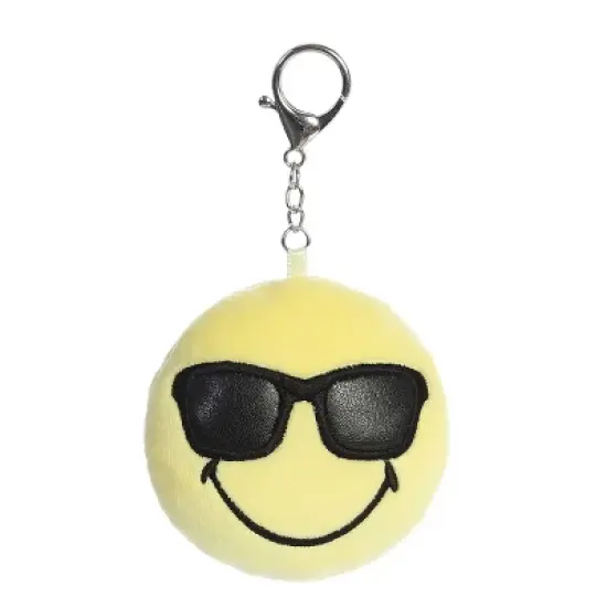 Aurora Mini Shades Clip-On SMILEYWORLD Vibrant Stuffed Animal Yellow 3.5" image {5}