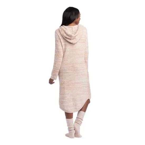 Softies Heathered Marshmallow 42" Hooded Lounger image {3}