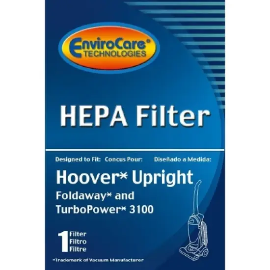 Hoover Foldaway Replacement Vacuum Cleaner Primary Filter 40130050 image {1}