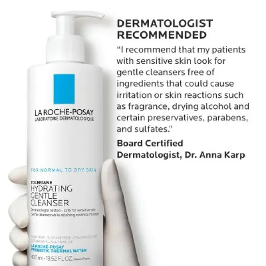 La Roche Posay Toleriane Hydrating Facial Cleanser image {3}