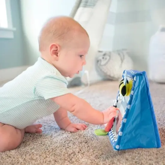 Sassy Baby Sensory Development Floor Mirror image {2}