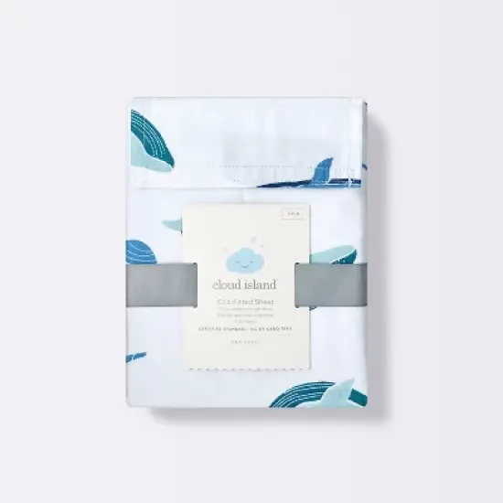 Fitted Crib Sheet Sleepy Tides - Cloud Island&trade; image {4}