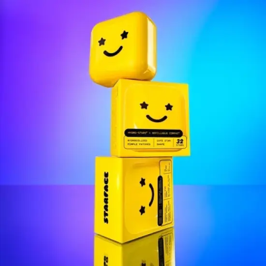 Starface Hydro-Star Pimple Patches + Refillable Compact - 32ct image {3}