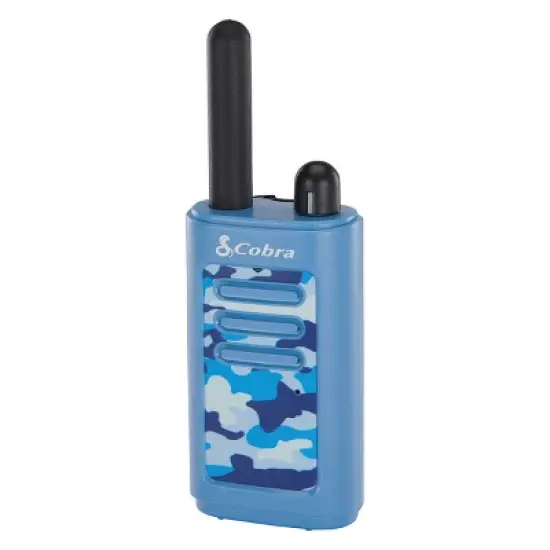 Cobra HE150 B - Kid Friendly Walkie Talkies - 16-Mile Range Two-Way Radio Set, 2-Pack - Blue image {4}