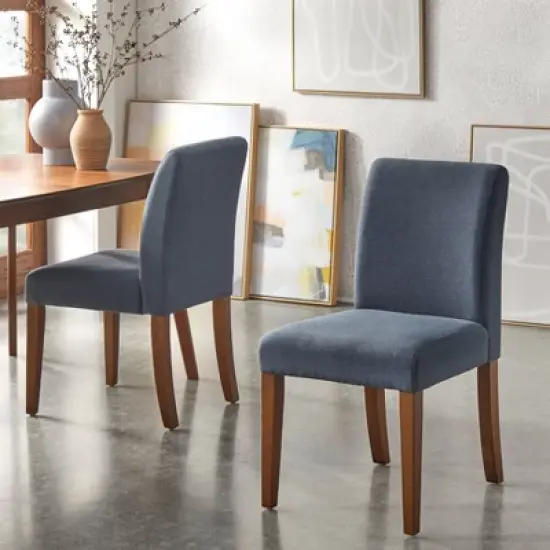 Set of 2 Estelle Armless Dining Chairs - Buylateral image {1}