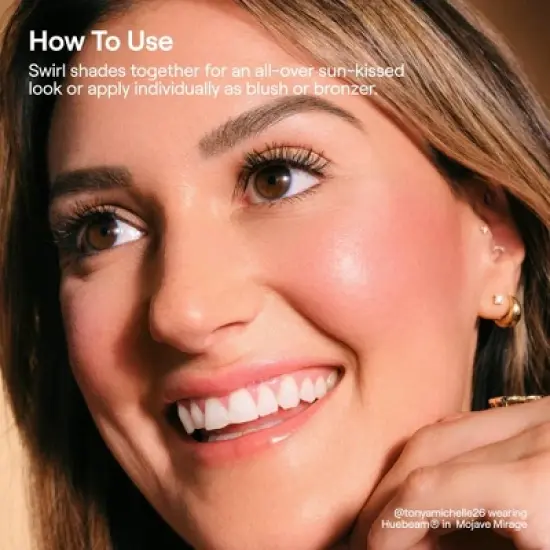 Live Tinted Huebeam Gradient Blushing Bronzer - Mojave Mirage - 8.5ml - Ulta Beauty image {2}