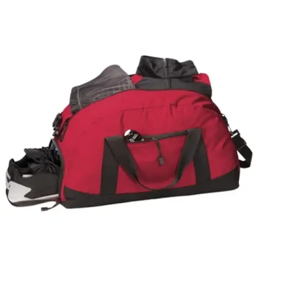 Port Authority 55L Classic Solid Color Sport Duffel Bag with Built-In Bottom Board image {4}
