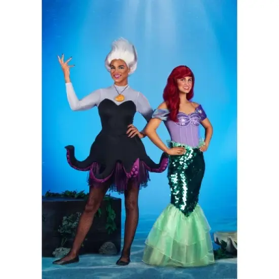 HalloweenCostumes.com Women's Disney Ariel Halloween Costume | Adult Little Mermaid Costume for Themed Events image {5}