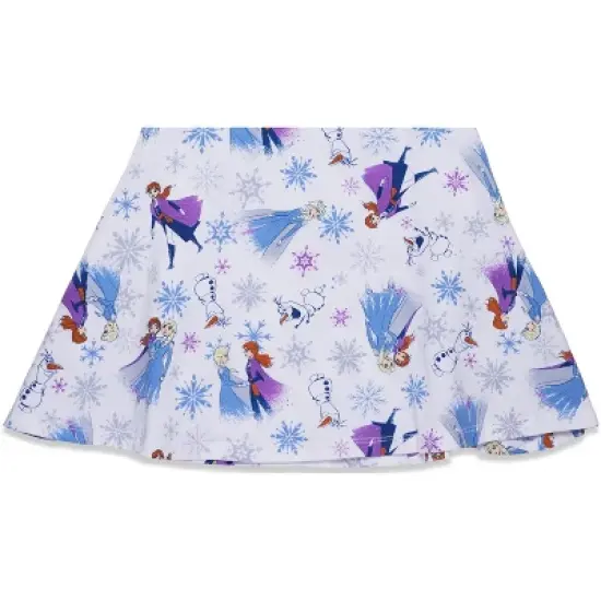 Disney Frozen Elsa Princess Anna Olaf Christmas Girls Skater Dress Toddler  image {6}