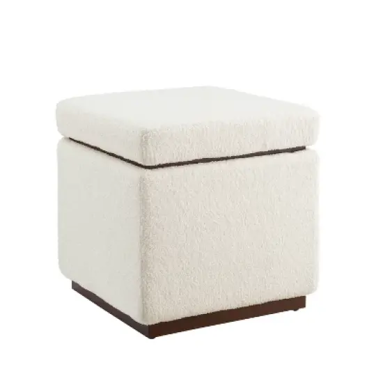 Lucinda Square Ottoman - Linon image {13}