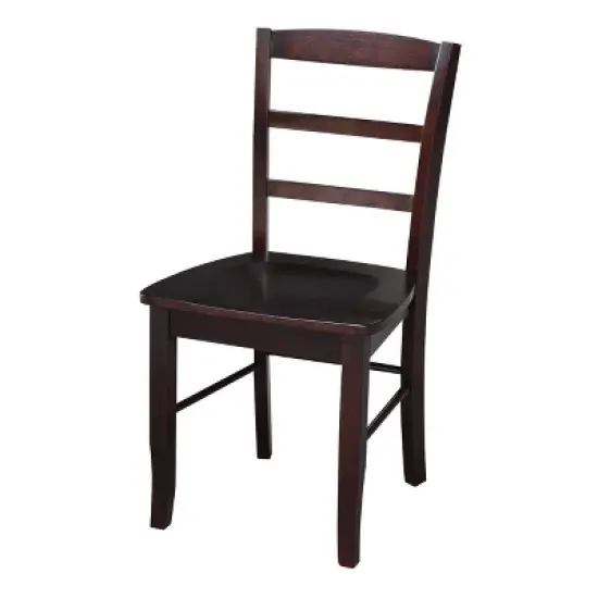 Set of 2 Madrid Ladderback Chairs - International Concepts image {13}
