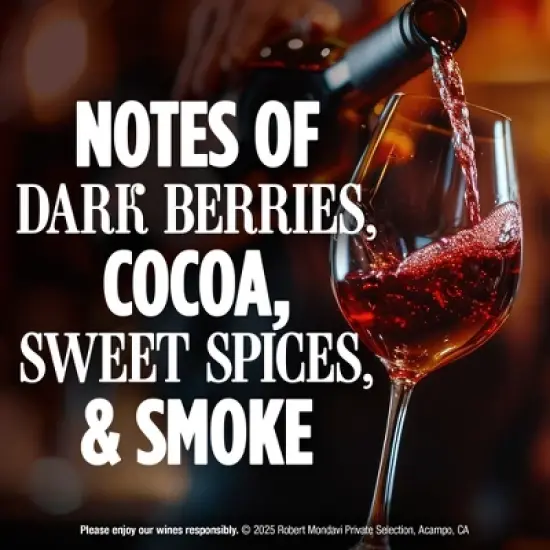 Robert Mondavi Private Selection Bourbon Barrel Aged Cabernet Sauvignon Red Wine - 750ml Bottle image {3}