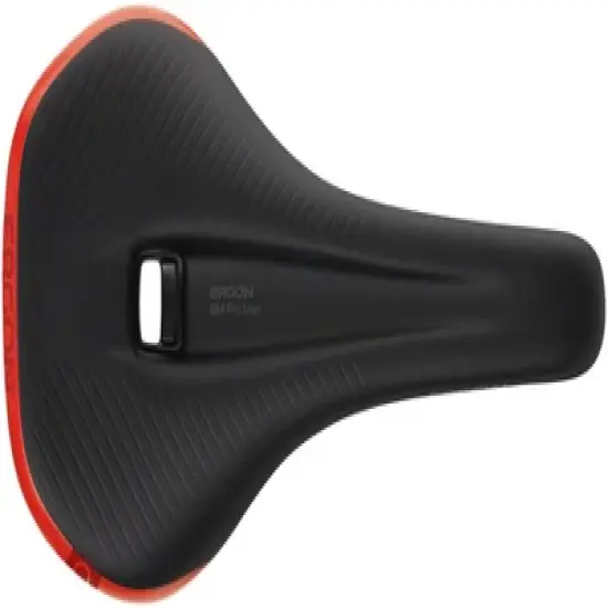 Ergon SM Pro Saddle - Risky Red Rail Material: Titanium Men's Size: M/L image {1}
