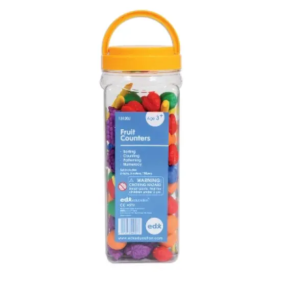 Edx Education Fruit Counters, Set of 108 image {2}