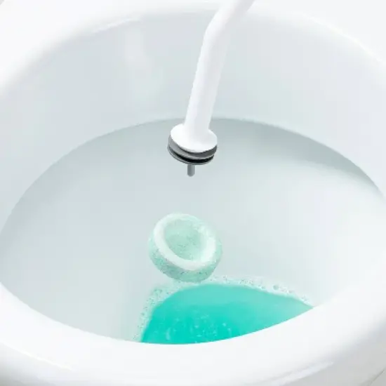 Scotch-Brite Scrub & Drop Dissolvable Toilet Bowl Cleaning System - 1 Wand & Stand and 4 Dissolvable Refill Tablets image {7}