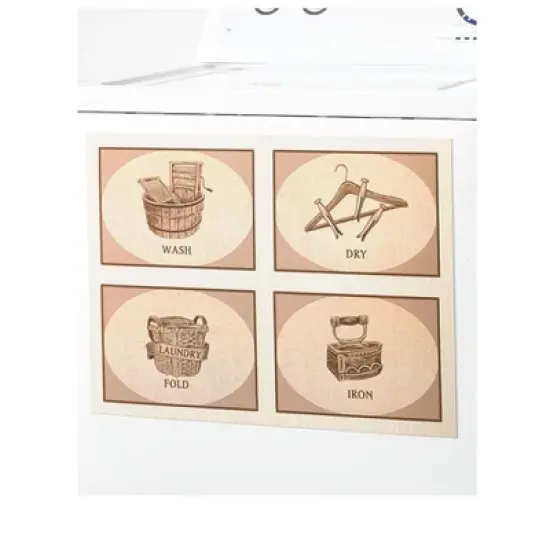 The Lakeside Collection Vintage Laundry Room Collection - Washing Machine Magnet 1 Pieces image {4}