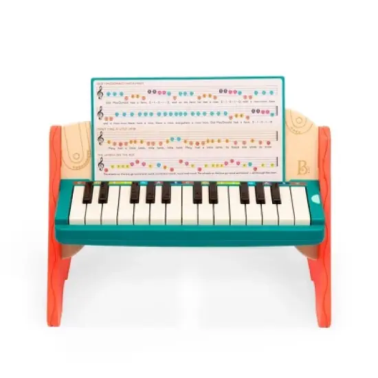 B. toys Wooden Toy Piano - Mini Maestro image {2}